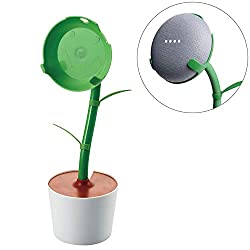 Google Home Mini speaker mount accessory on Amazon that looks like a flower